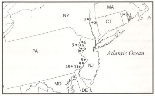 Map of Known Original firebacks