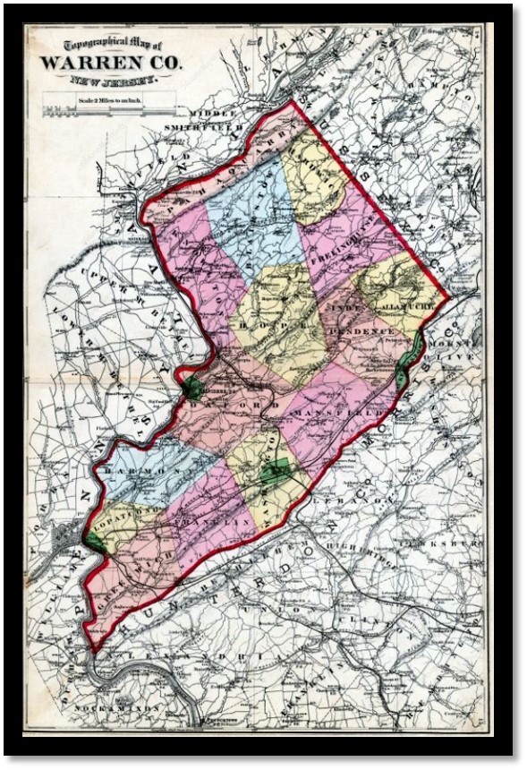 WARREN CO. MAP 1874