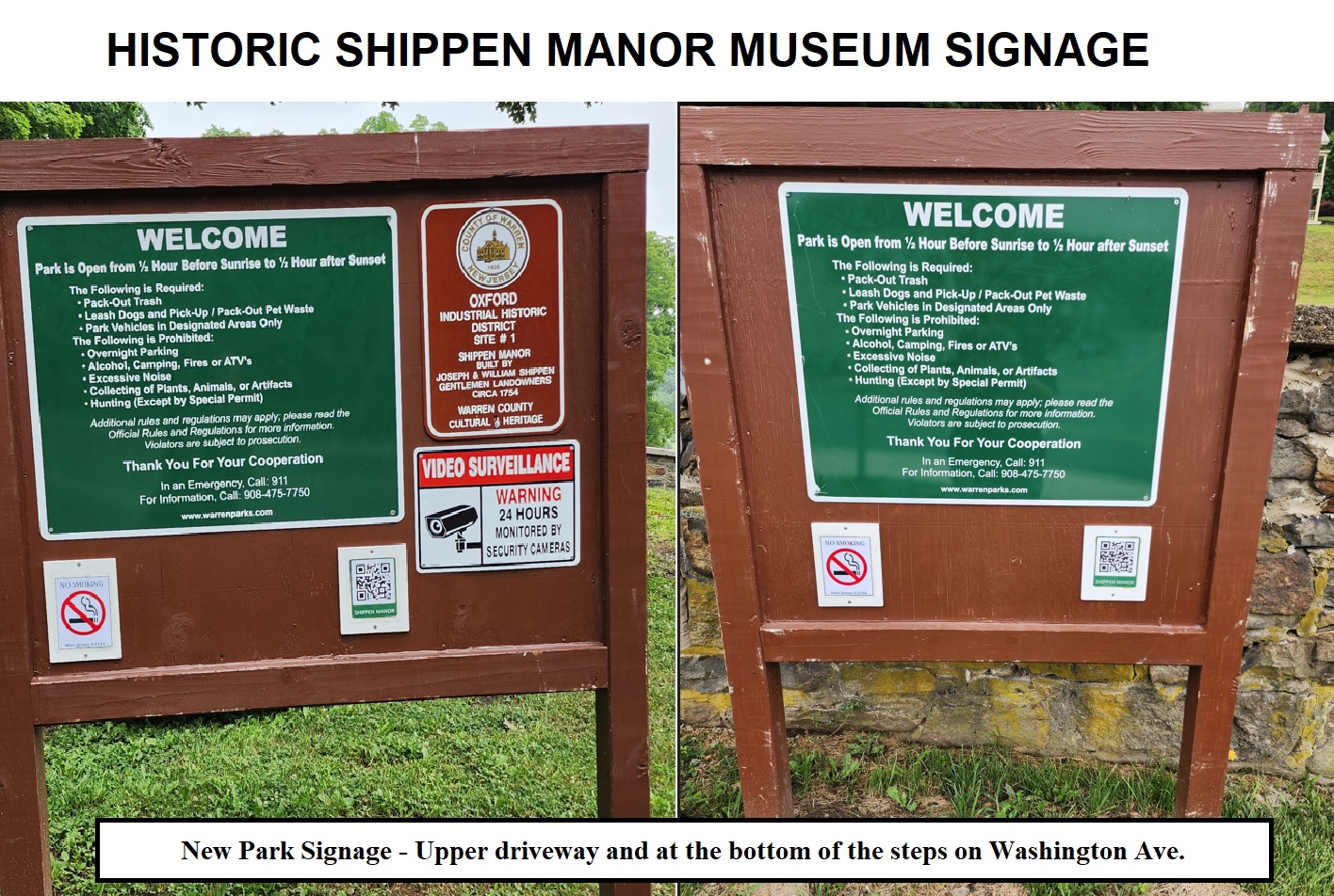 Shippen Park Signage_both